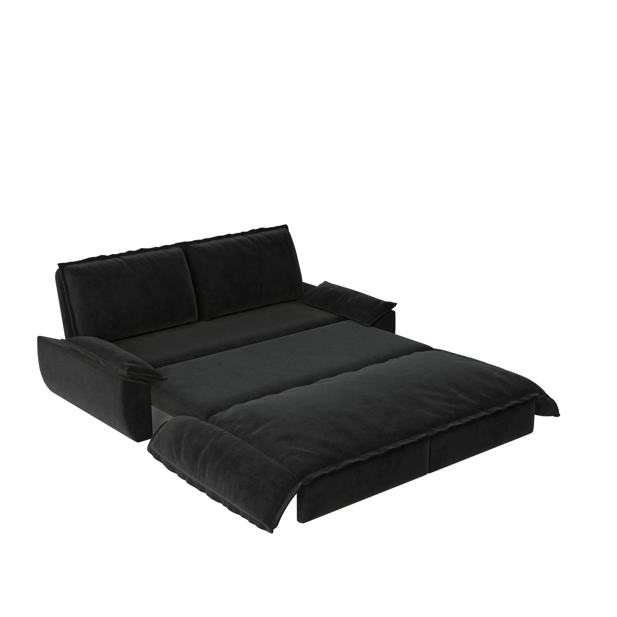 Pull Out Sleeper Sofa Bed, 3 In 1 Multi Functional