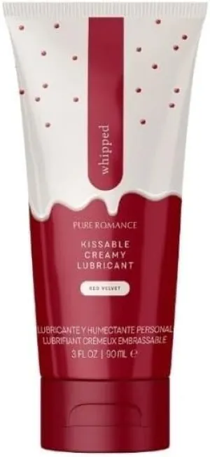 Pu.re Ro.mance – Whipped Lubricant, Red Velvet Flavor – 3 fl oz