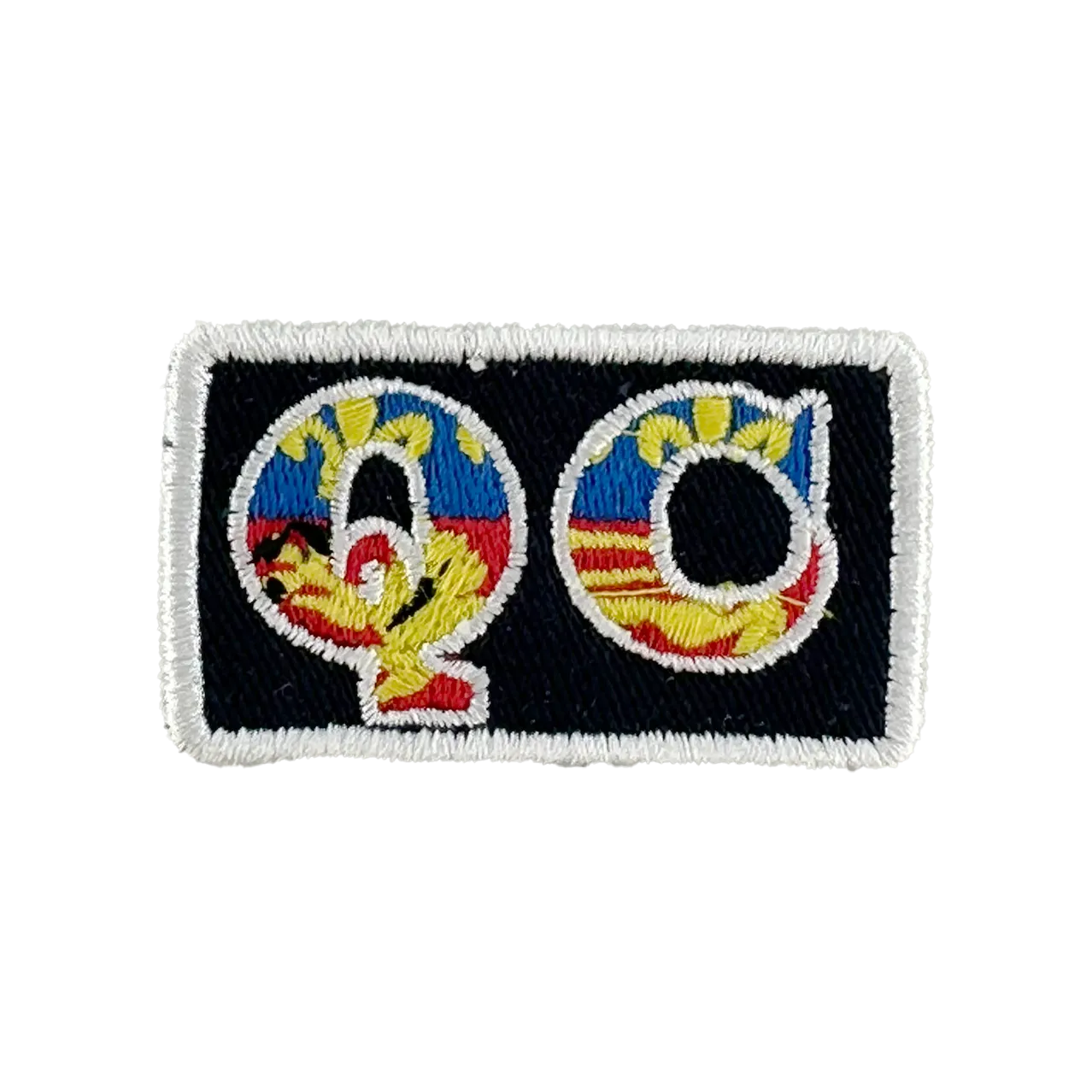 Quebec iron-on embroidery patch
