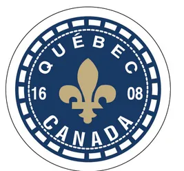 Quebec iron-on embroidery patch