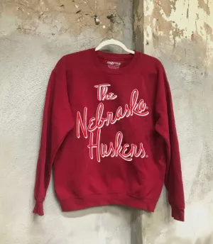 Red Nebraska Huskers Beverly Sweatshirt