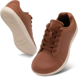 relxfeet Women's Minimalist Barefoot Shoes Zero Drop Walking Shoes Lightweight Fashion Sneakers Wide Toe Box