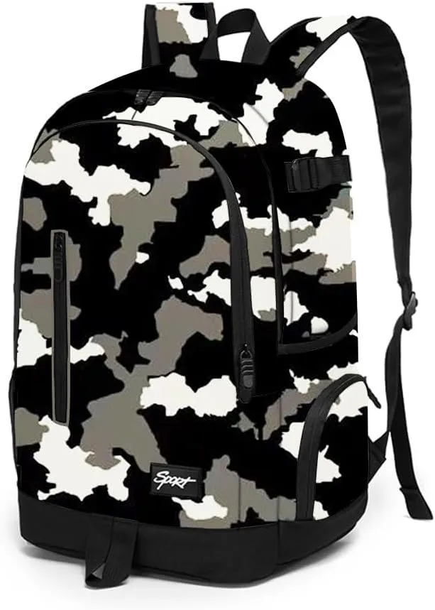 rickyh style School Backpack Travel Bag for Men & Women Lightweight College Back Pack with Laptop Compartmen
