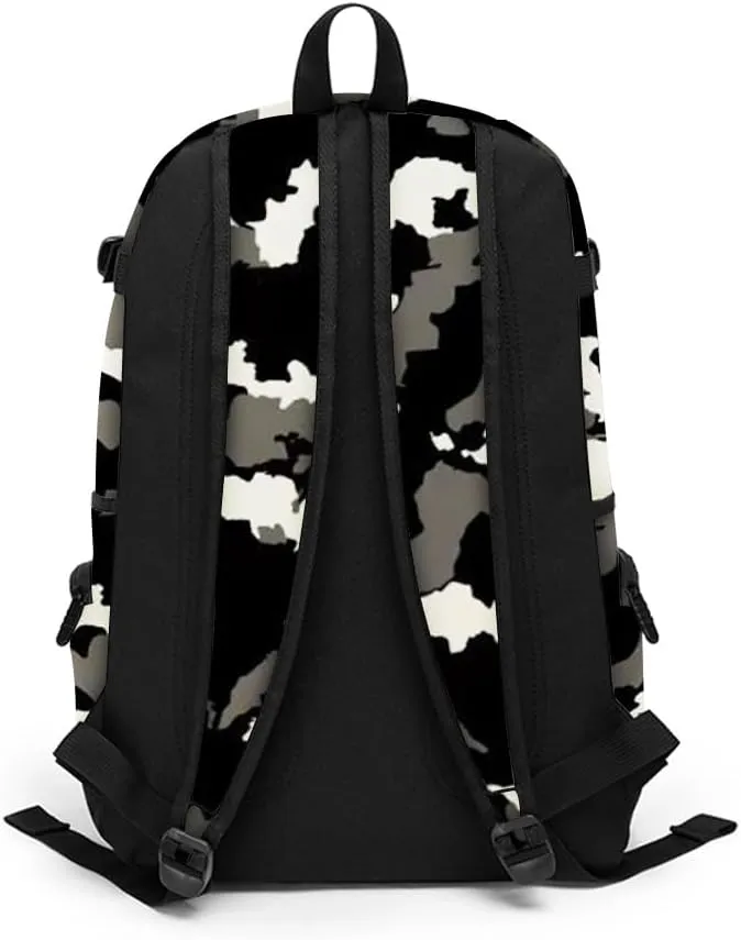 rickyh style School Backpack Travel Bag for Men & Women Lightweight College Back Pack with Laptop Compartmen