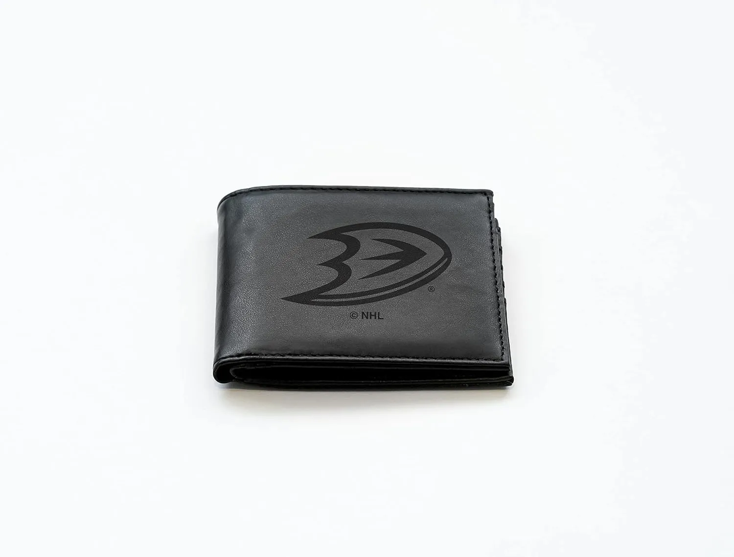 Rico Industries NHL Laser Engraved Billfold Wallet Laser Engraved Bill-fold Wallet - Slim Design - Great Gift