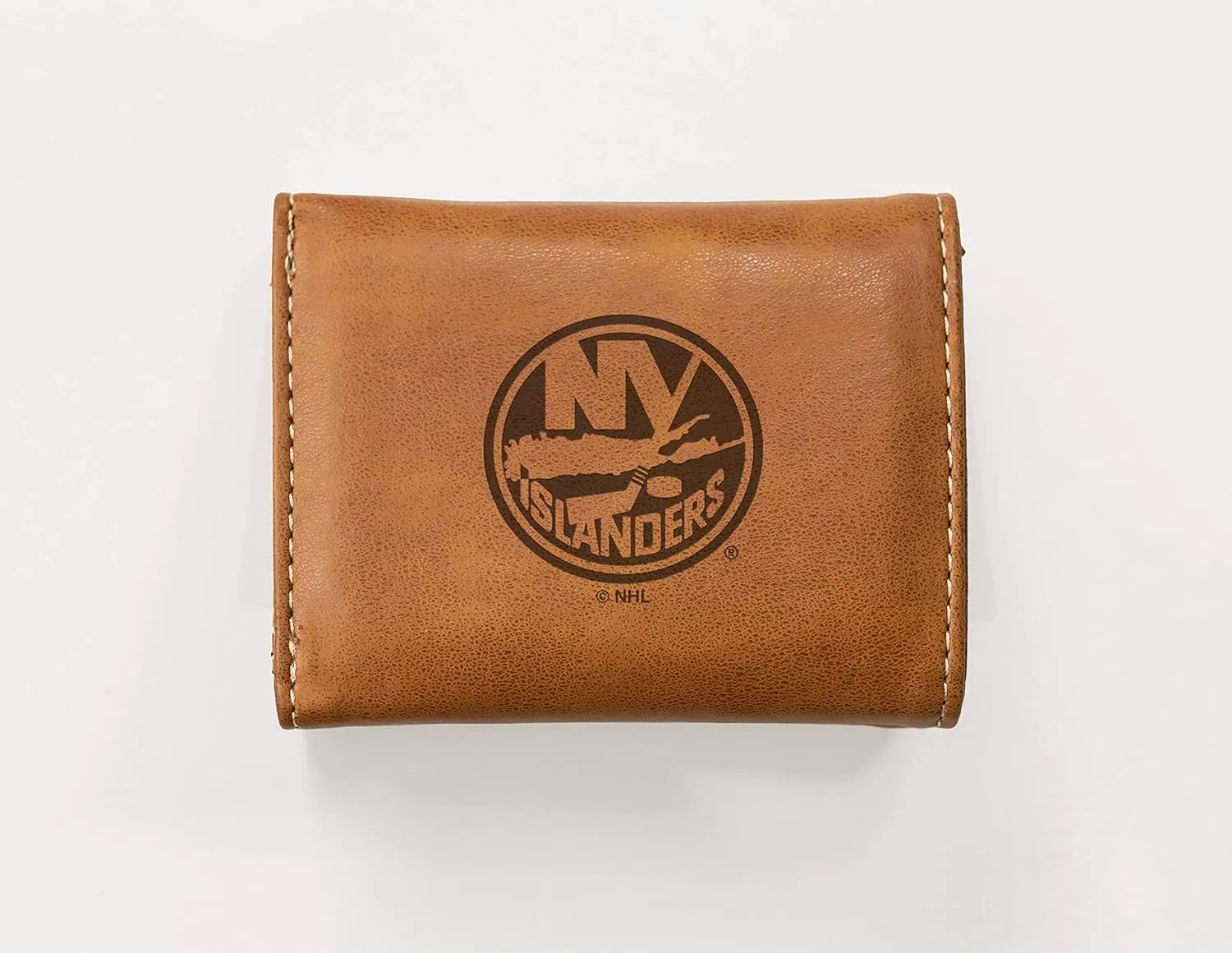 Rico Industries NHL Laser Engraved Trifold Laser Engraved Tri-Fold Wallet - Men's Accessory