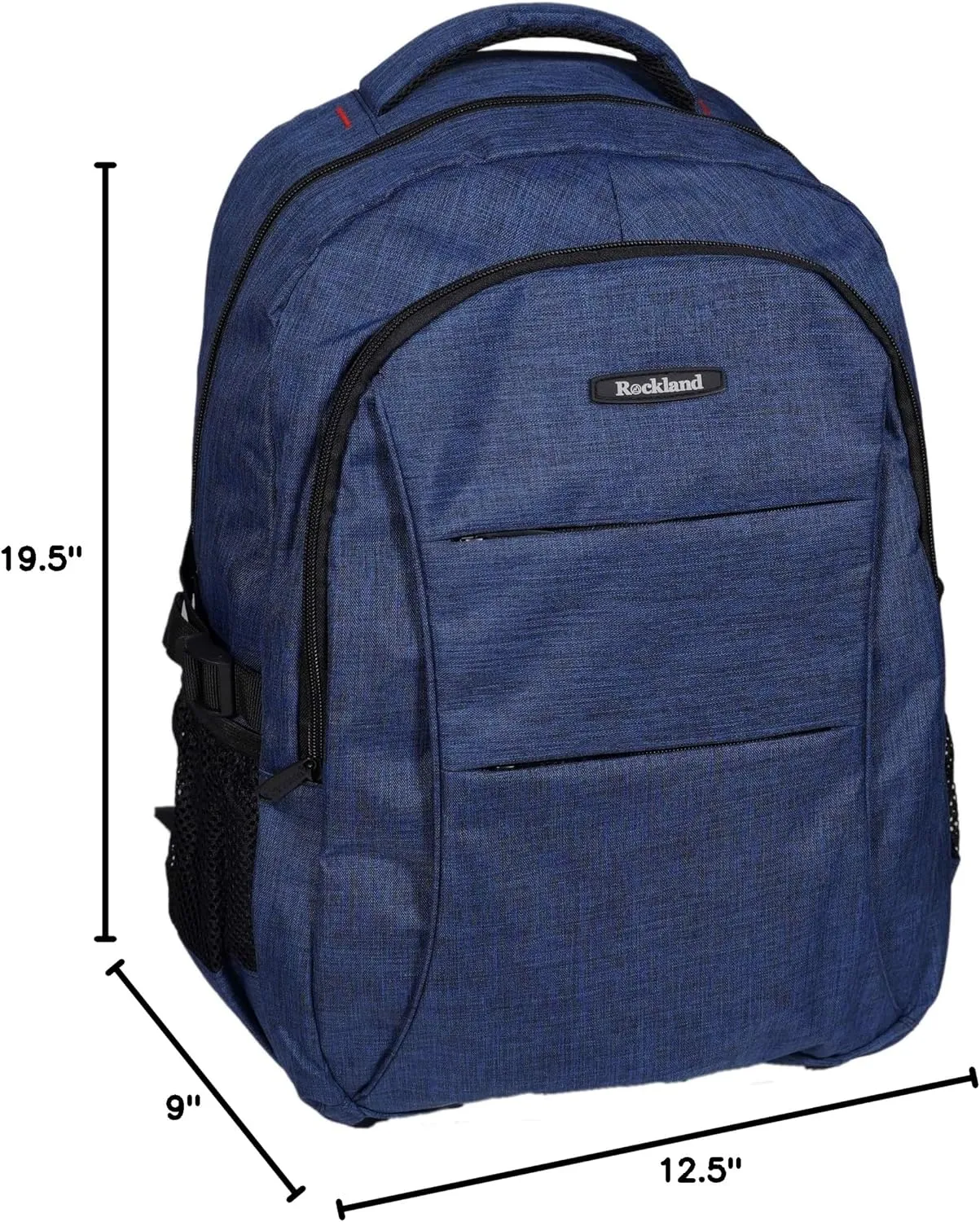 Rockland Business Pro USB Laptop Backpack, Blue, Large