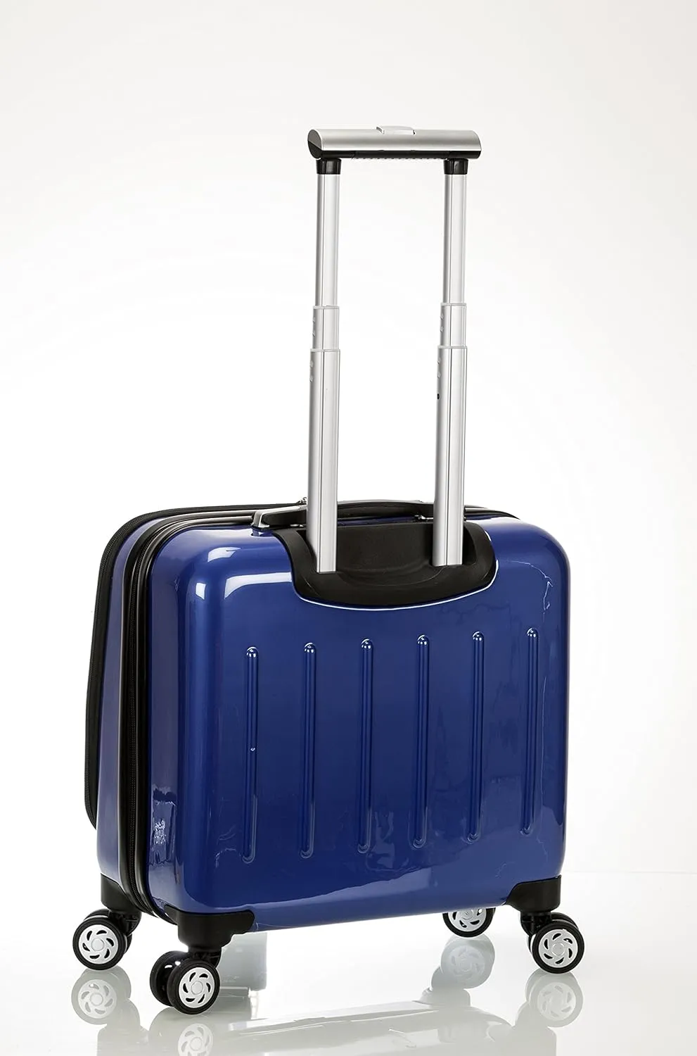 Rockland Revolution Hardside Rolling Computer Case, Blue, Carry-On 17-Inch