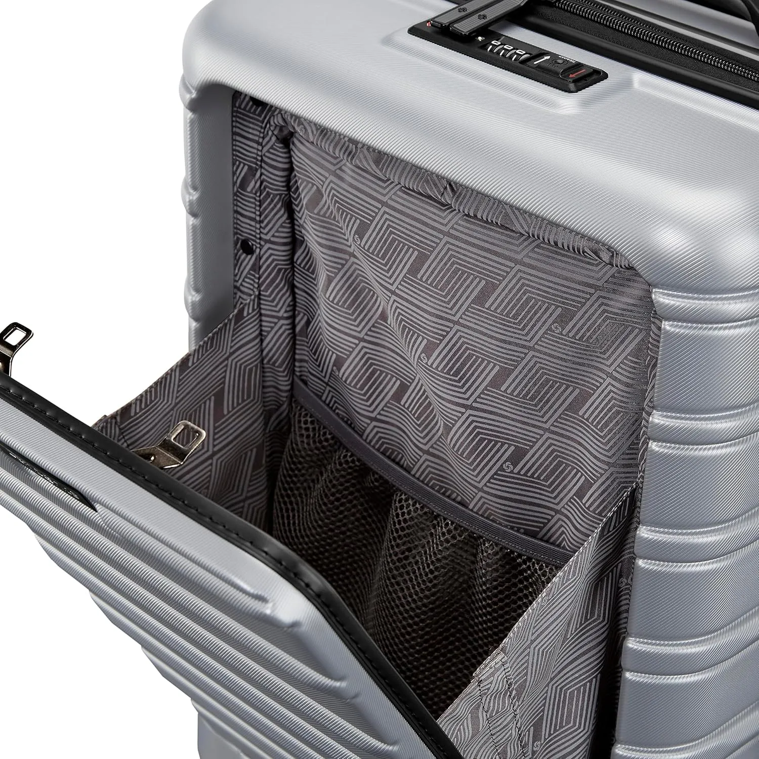 Samsonite Omni 2 Pro Hardside Expandable Luggage with Spinner Wheels, Pro Carry-on, MIDNIGHT BLACK