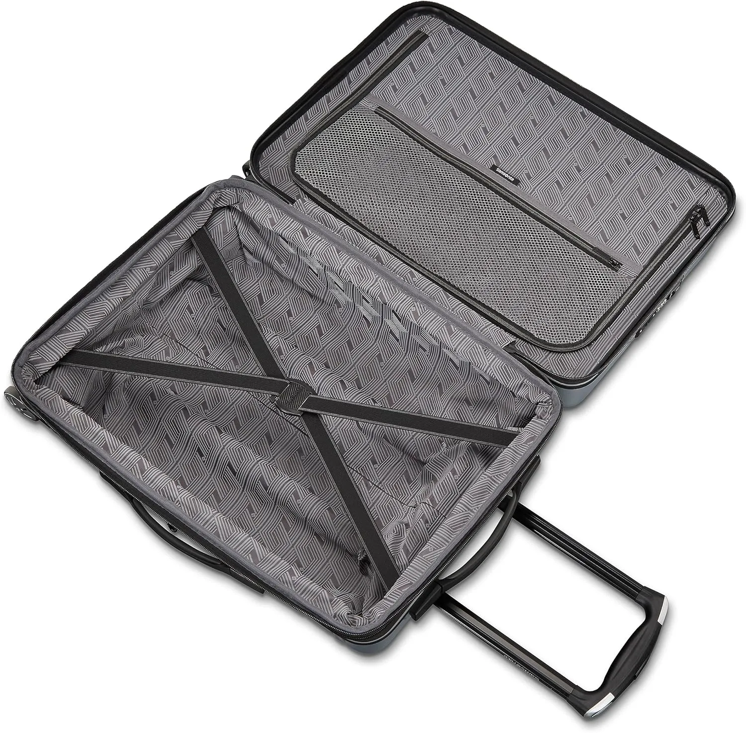 Samsonite Omni 2 Pro Hardside Expandable Luggage with Spinner Wheels, Pro Carry-on, MIDNIGHT BLACK