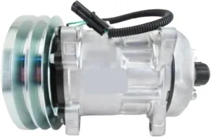 Sanden SD7h15 7H15 4609 U4609 4478 AC Compressor Compatible For Case New Holland MC Cormick Steyr Truck 197121A1 1999755C3 1999755C2