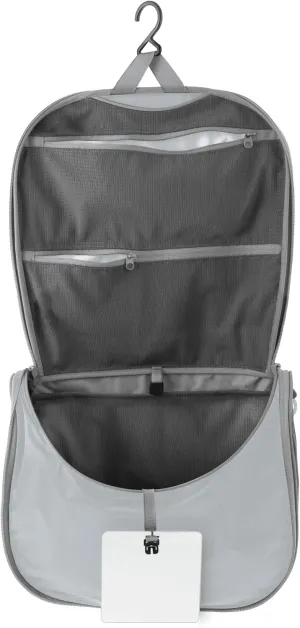 Sea to Summit Large Hanging Toiletry Bag, Travel Organizer for Men and Women, HighRise Grey