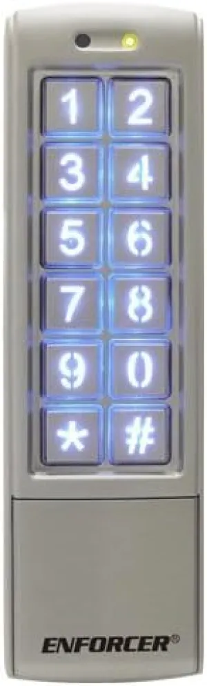 Seco-Larm Enforcer Access Control Keypad, Mullion-Style with Proximity Reader (SK-2323-SPQ) (2 Pack)