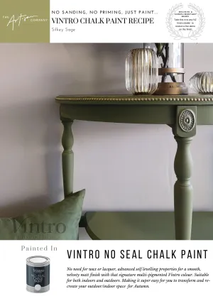 Silky smooth Sage with Vintro No Seal