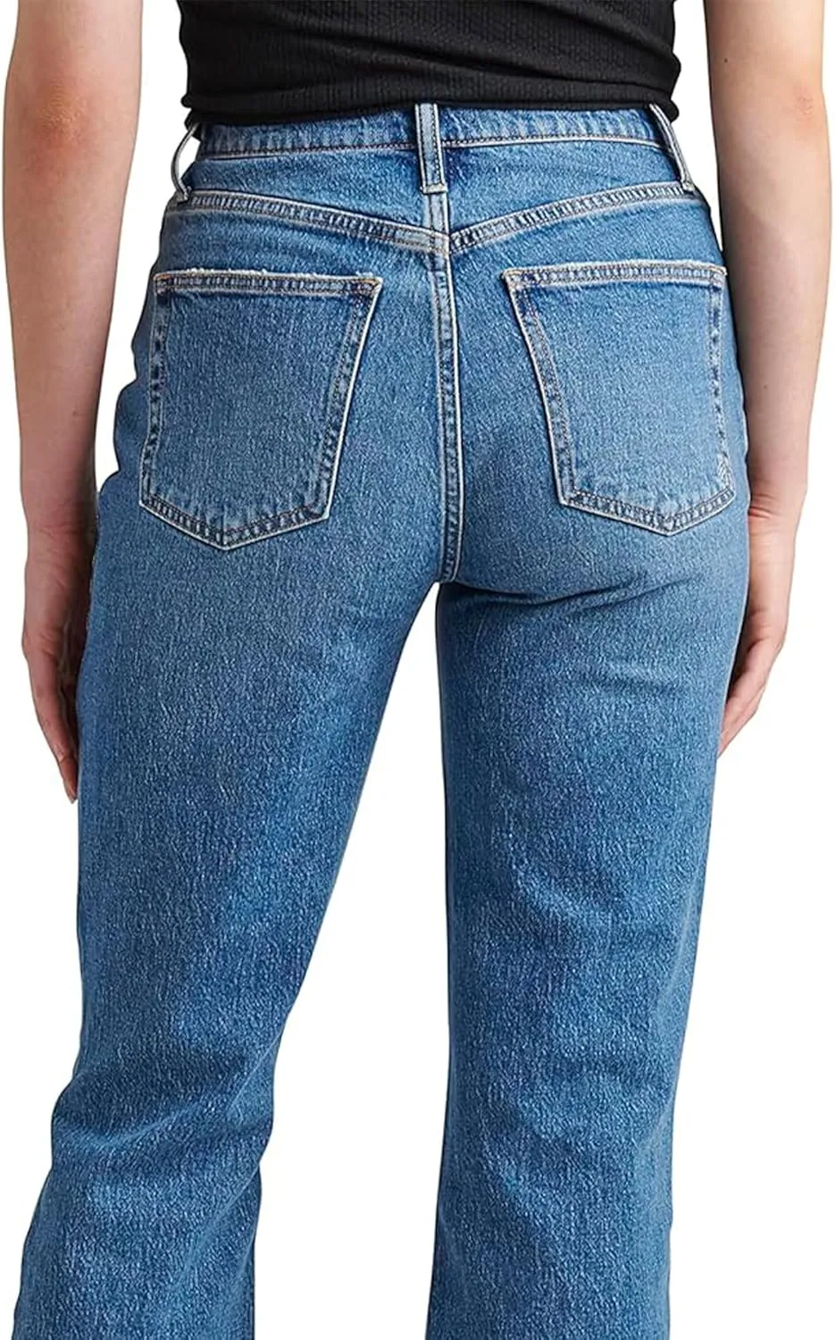 Silver Jeans Co. Women's Highly Desirable High Rise Straight Leg Jeans