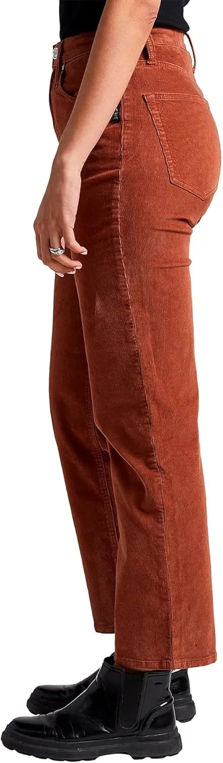 Silver Jeans Co. Women's Highly Desirable High Rise Straight Leg Pants-Legacy