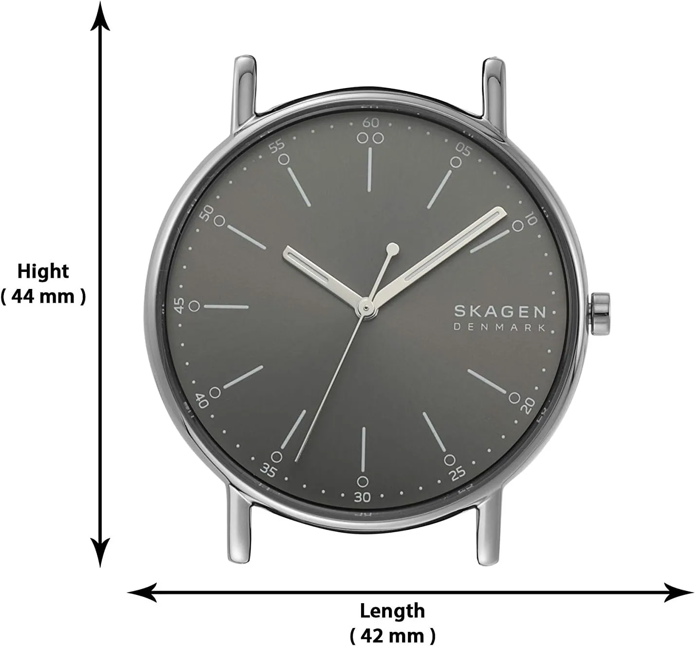 Skagen Signatur Minimalist Men's Watch with Stainless Steel Bracelet, Mesh or Leather Band