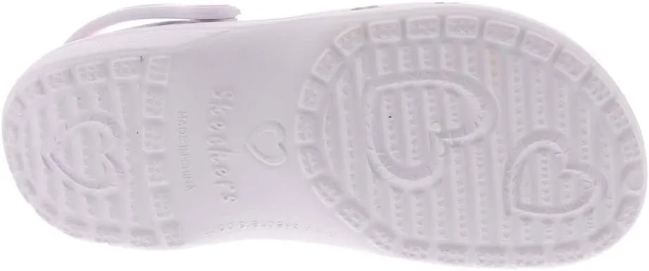 Skechers Girl's Foamies Heart Charmer-Sweet Breeze Clog