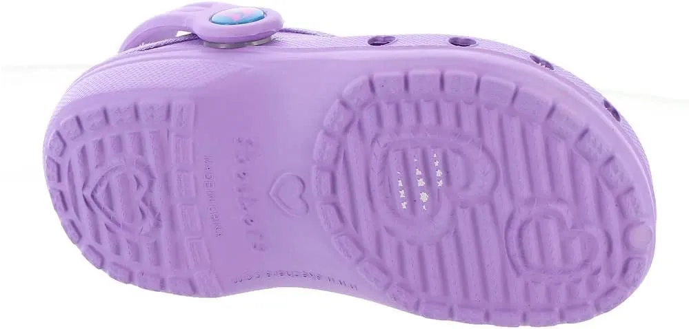 Skechers Girl's Foamies Heart Charmer-Sweet Breeze Clog