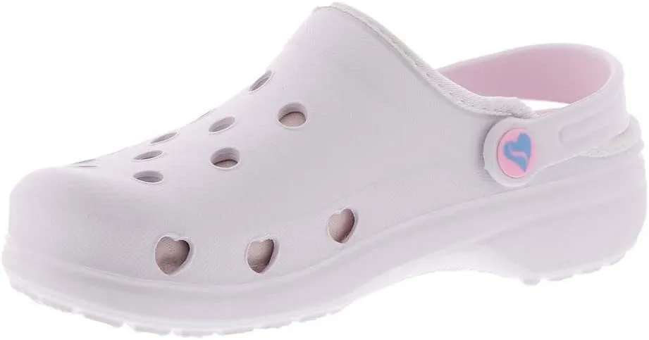 Skechers Girl's Foamies Heart Charmer-Sweet Breeze Clog