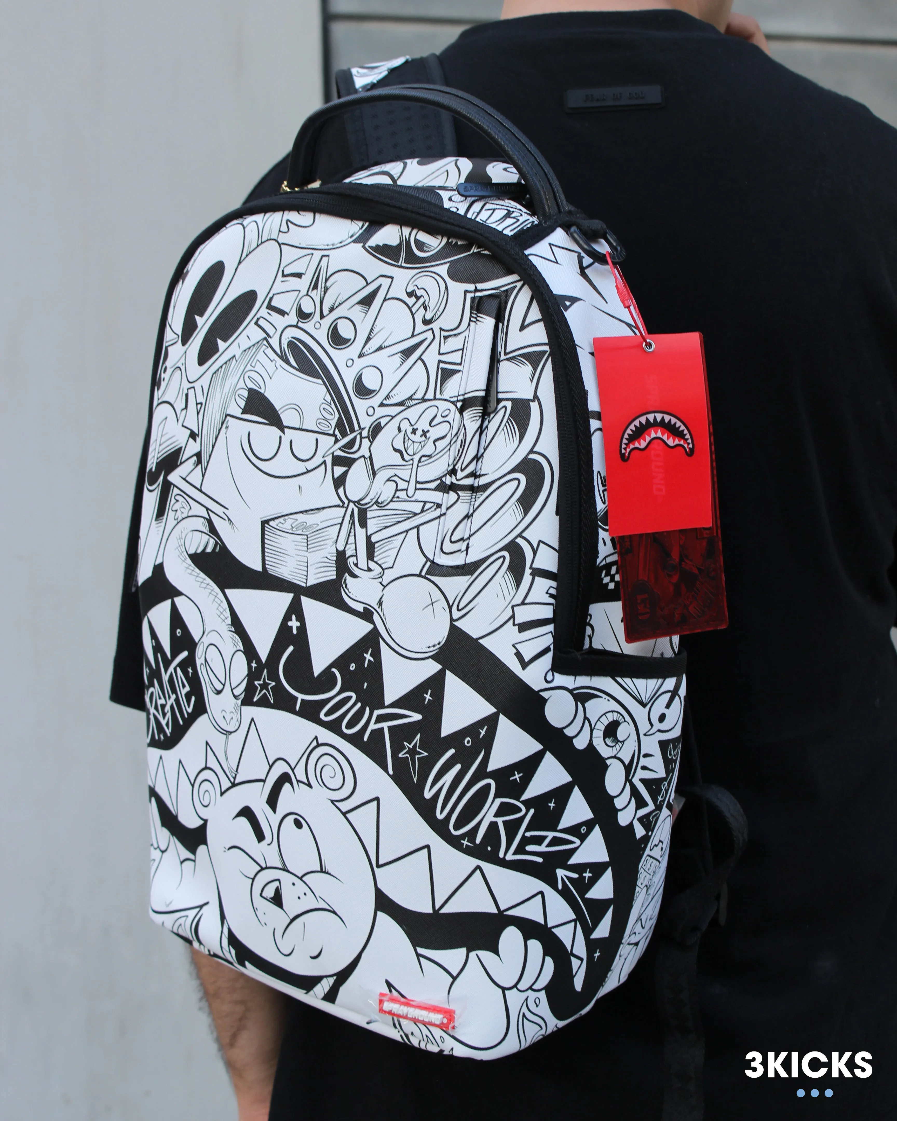 Sprayground Heavy Sharkmouth Doodle DLXSV Backpack