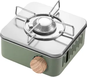 Stainless Steel Portable Camping Stove Outdoor Camping Card Gas Stove Compact Portable Gas Stove Field Stove Hot Pot Stove