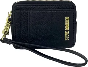 Steve Madden Bpipper Zip Around Card Case Wristlet