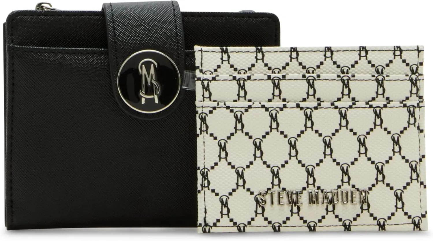 Steve Madden Women's Jadyn-f Bifold with Removable Card Case
