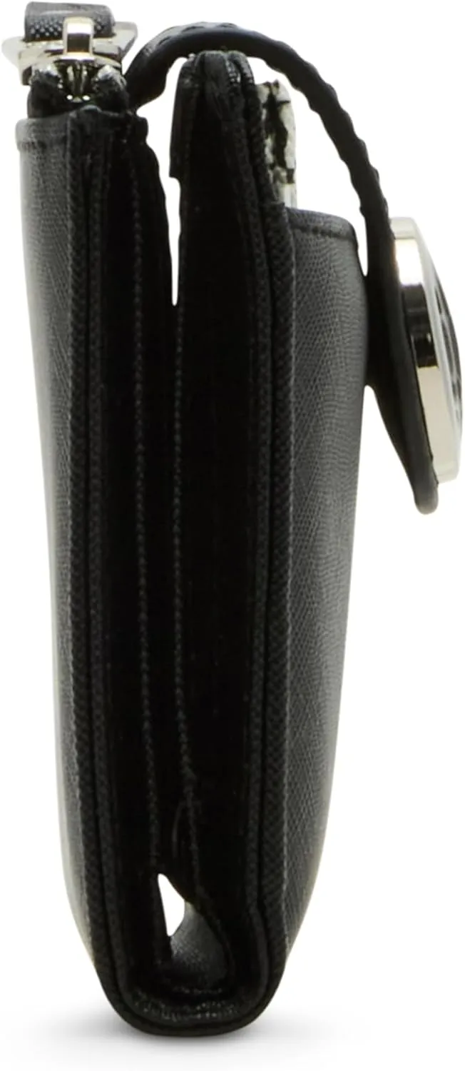 Steve Madden Women's Jadyn-f Bifold with Removable Card Case