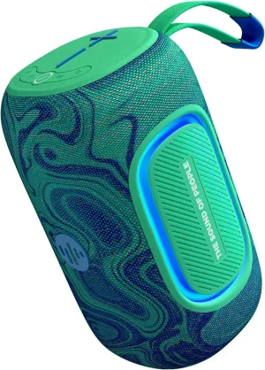 Stromberg - Burst Mini Portable Bluetooth Speaker, 20W Power, 10-Hour Playtime, Waterproof Dustproof - Gray
