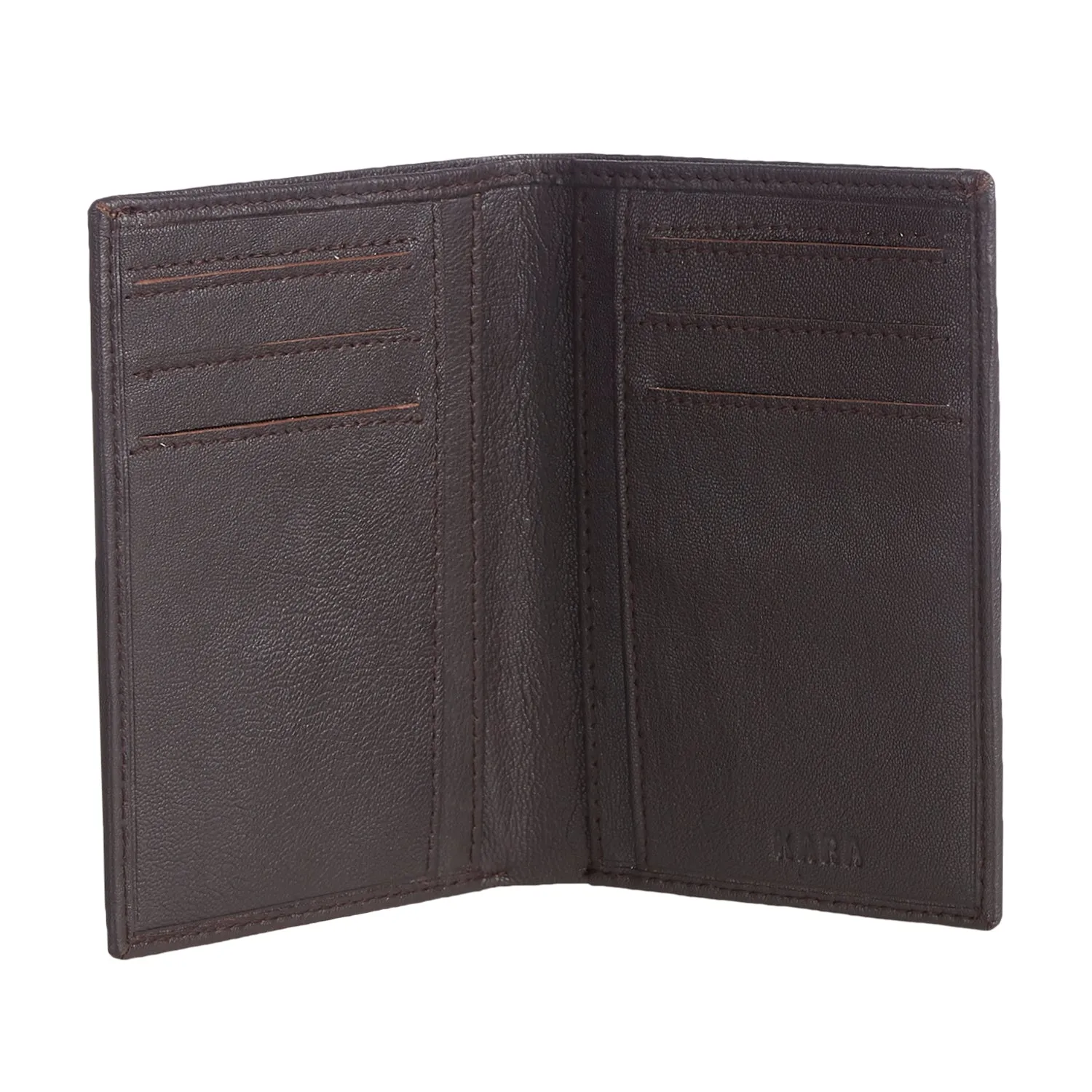 Stylish Cherry Leather Card Holder