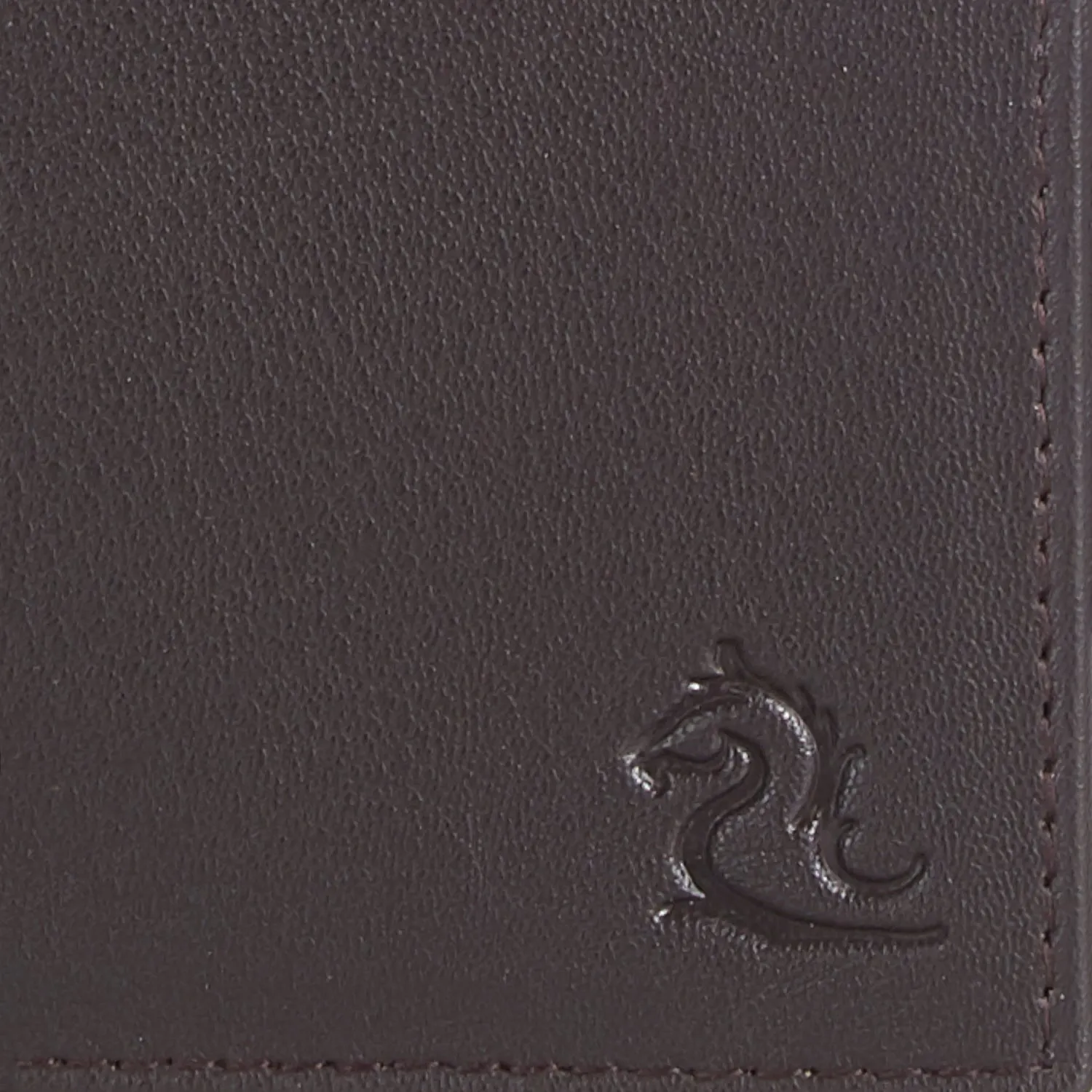 Stylish Cherry Leather Card Holder