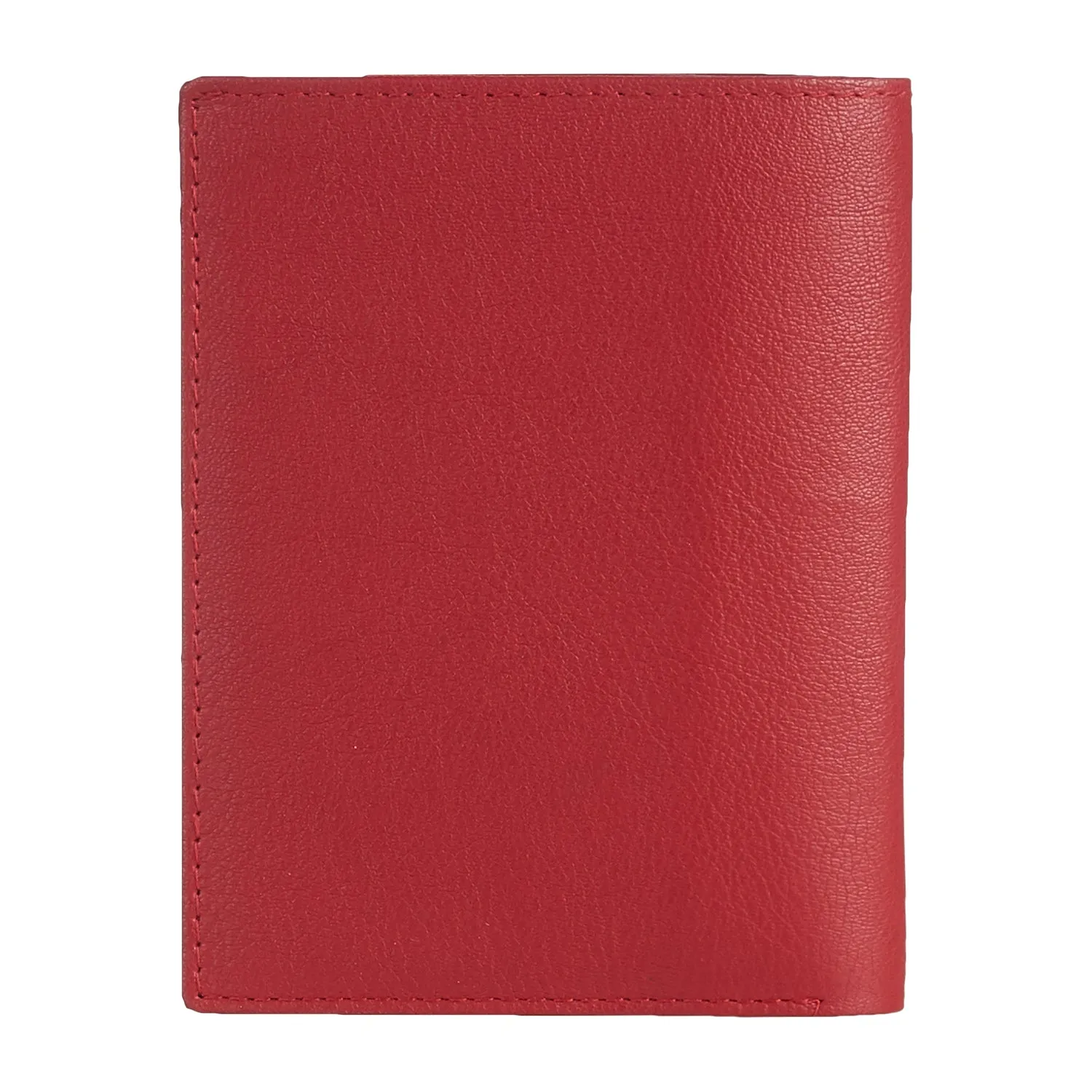 Stylish Cherry Leather Card Holder