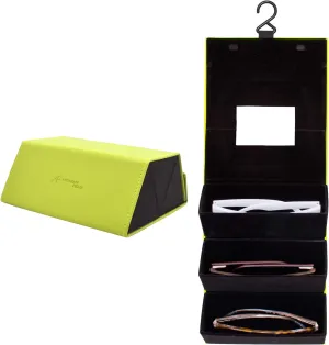 Sunglasses Travel Case for 3 Pair, Travel Sunglasses Organizer
