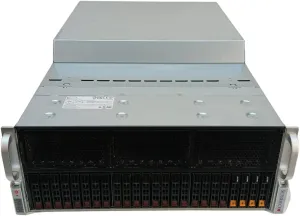 Supermicro Deep Machine Learning 5U 2X EPYC 64-Core, 256GB DDR4 RAM, 24x Trays NVMe 2X 10GbE BYO 8X GPU (Renewed)
