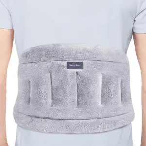 SuzziPad Microwave Heating Pad for Lower Back, Microwavable Heat Pads for Abdominal, Stomachache, Lumbar, Neck, and Shoulder Discomfort, Moist Therapy Wrap for Waist, Warm and Cold Compress