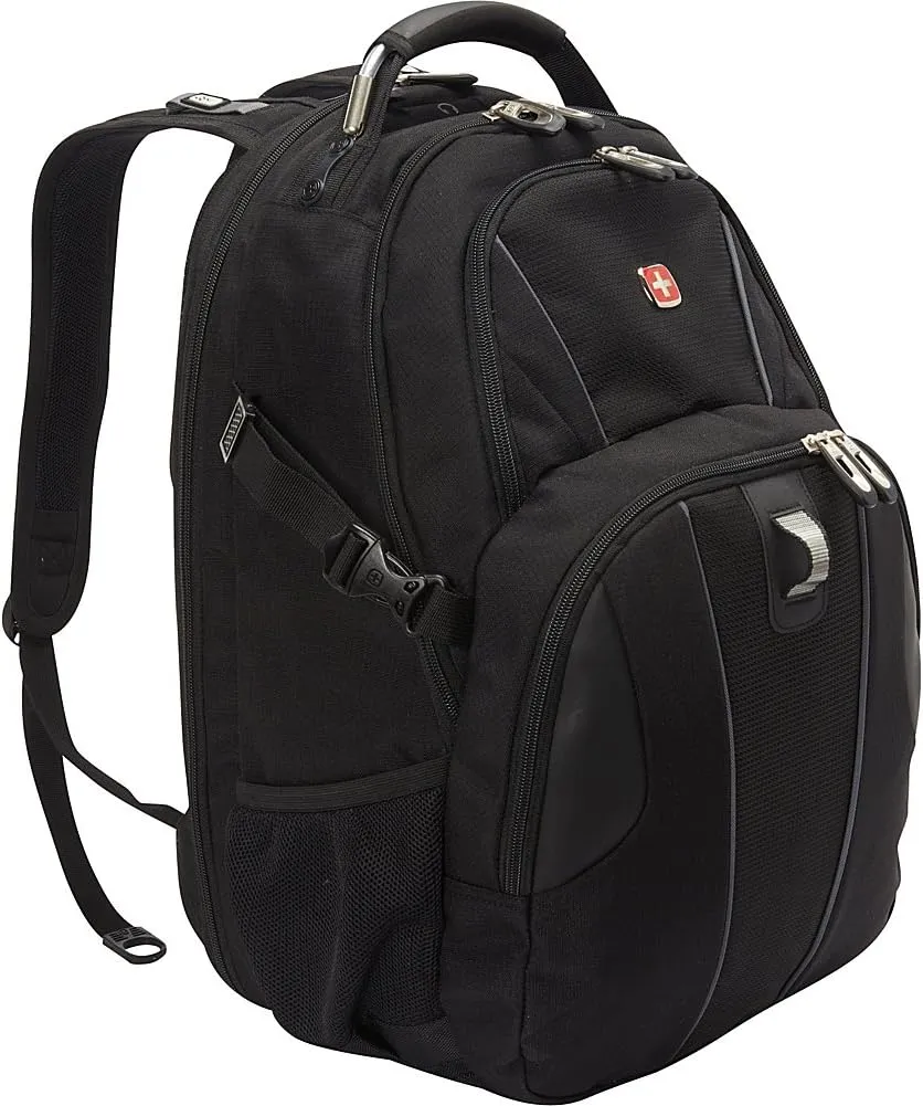 SwissGear 3103 ScanSmart Laptop Backpack, Black, 17-Inch