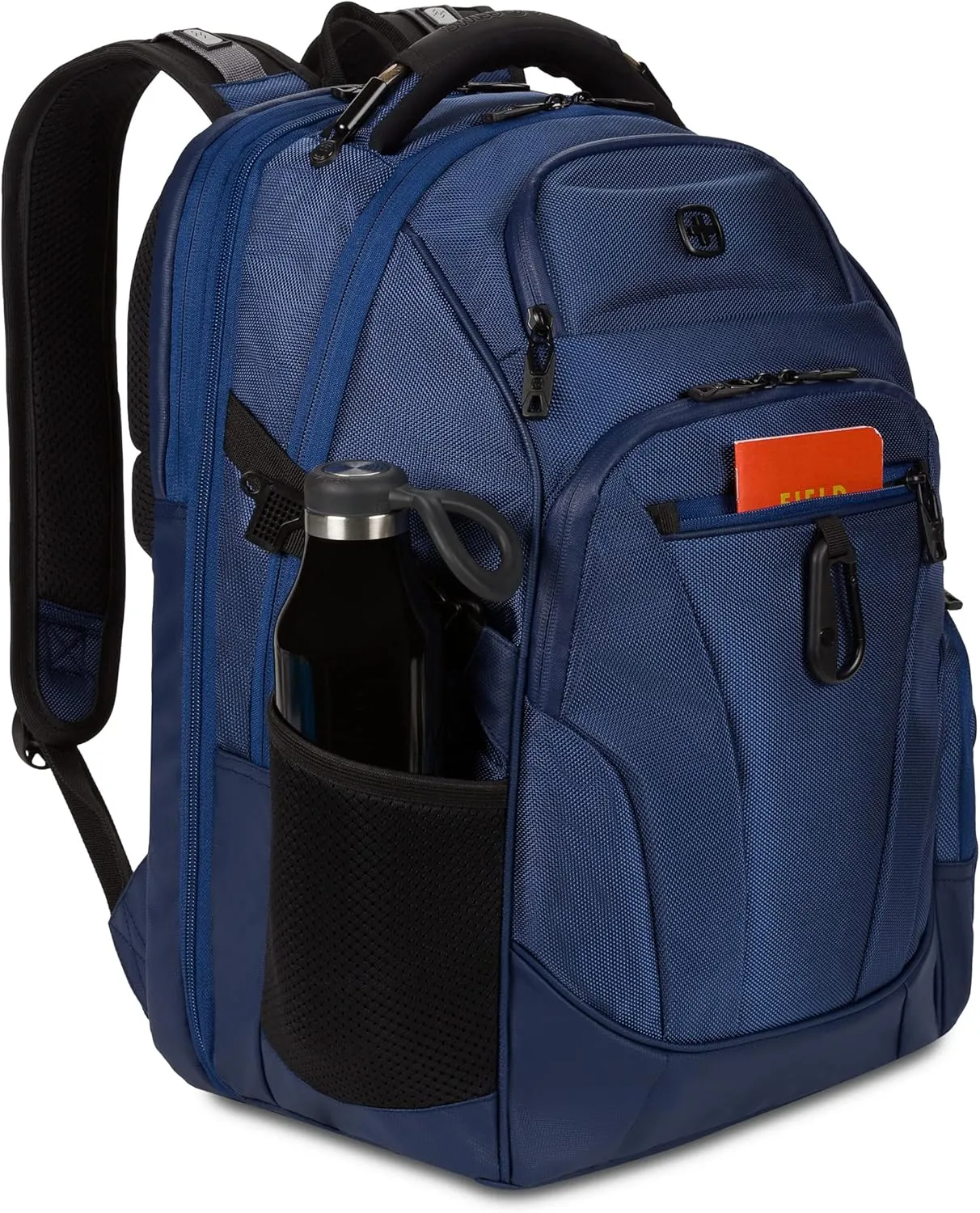 SwissGear Endure ScanSmart Laptop Backpack, Navy Ballistic, 17.75-Inch