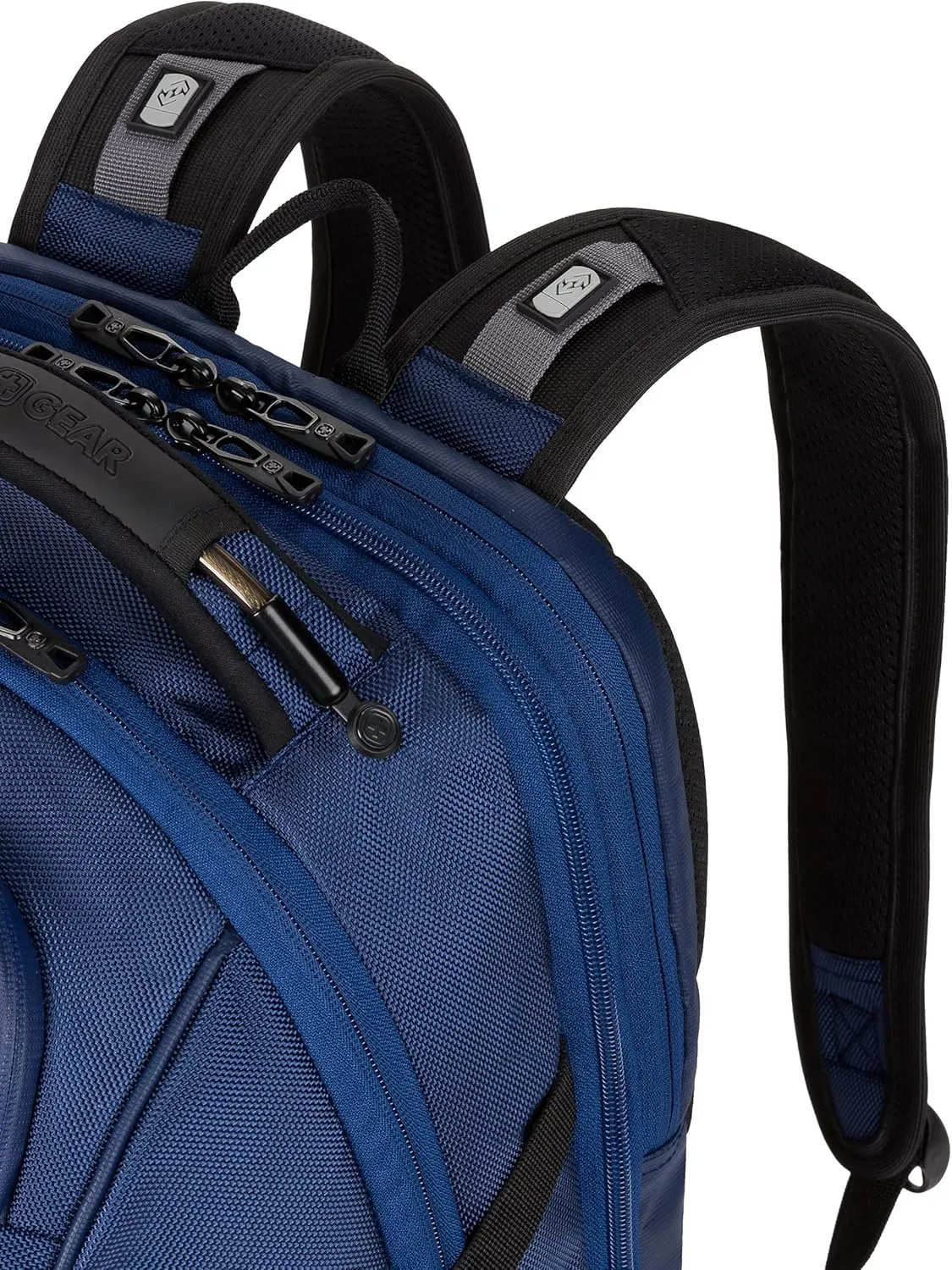 SwissGear Endure ScanSmart Laptop Backpack, Navy Ballistic, 17.75-Inch