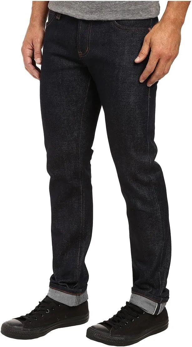 The Unbranded Brand Men's UB121 Skinny Indigo Selvedge Jean
