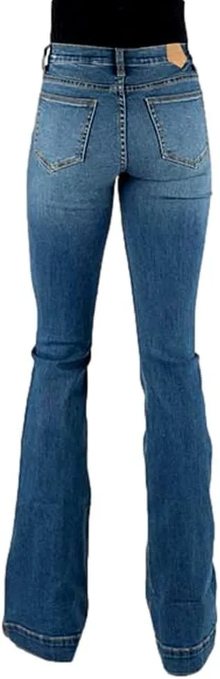 Tin Haul Western Jeans Womens Libby Fit Blue 10-054-0595-0104 BU