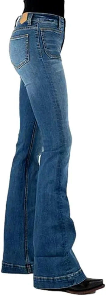 Tin Haul Western Jeans Womens Libby Fit Blue 10-054-0595-0104 BU