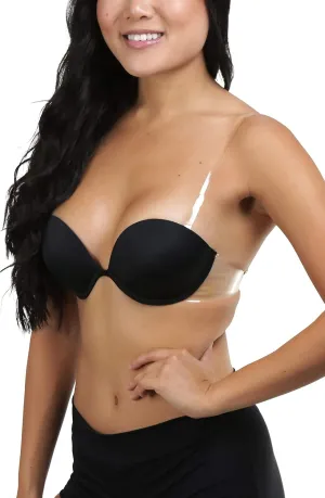 ToBeInStyle Women’s Deep Plunge U-Shaped V-Bra Convertible Supportive w/Padded Cups & Low Open Back