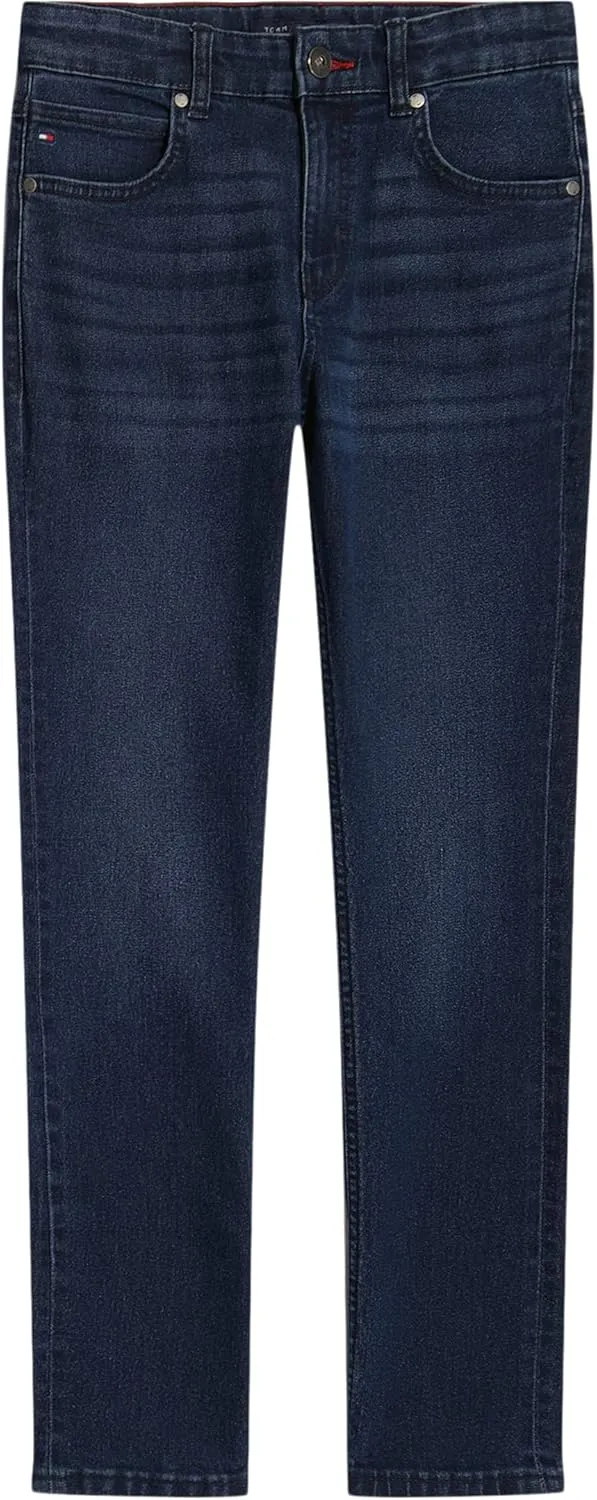 Tommy Hilfiger Boy's Revolution Slim Straight Leg Stretch Jean
