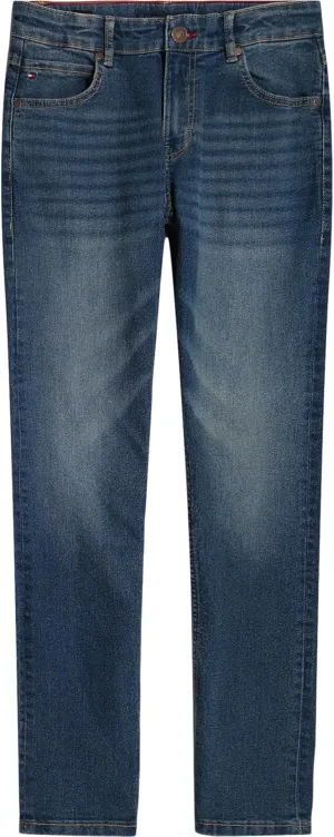 Tommy Hilfiger Boy's Revolution Slim Straight Leg Stretch Jean