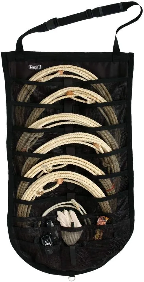 Tough 1 Hanging Rope Bag Black