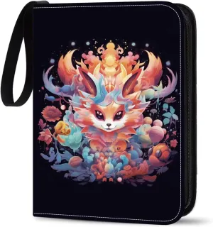 Trading Card Binder, 9 Pockets, 50 Detachable Sleeves, Card Favorites Album for Football Cards, Baseball Cards, Mtg Card Games, Dutch Blitzkrieg Card Games, etc (9 pockets)