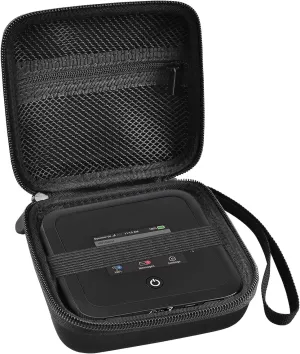 Travel Router Case Compatible with NETGEAR Nighthawk M6 Pro/ M6 M7 Pro MR6150 6500/ M5 5G MR5200 5100/ M1 M2 Mobile Hotspot. WiFi Router Storage Carrying Holder with Mesh Pocket (Box Only)