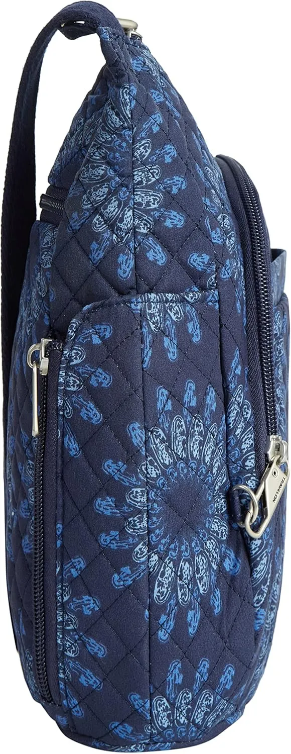 Travelon Anti-theft Classic Crossbody Bucket Bag