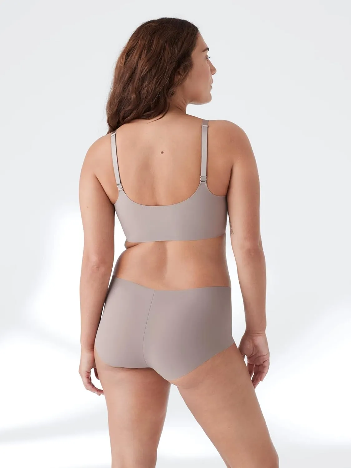 True & Co Women's True Body Triangle Convertible Strap Bra